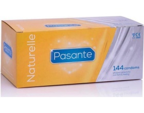 Pasante Naturelle Condoms, Προφυλακτικά Πιο Ευρύχωρα Στην Βάλανο, 144 τμχ