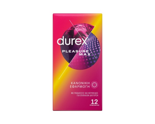 Durex Pleasure Max Προφυλακτικά, 12 τμχ Durex Pleasure Max Προφυλακτικά, 12 τμχ