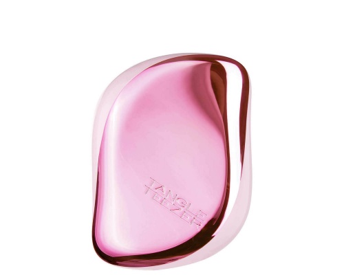 Tangle Teezer Compact Styler Baby Pink Μικρή Βούρτσα Μαλλιών για Ξεμπέρδεμα, 1τμχ