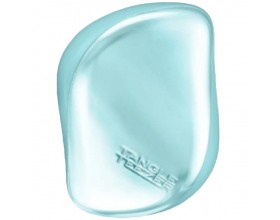 Tangle Teezer Compact Styler Teal Matte Chrome Μικρή Βούρτσα Μαλλιών για Ξεμπέρδεμα, 1τμχ