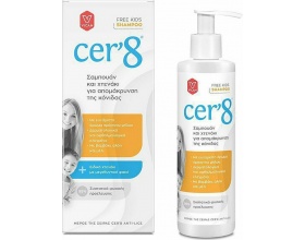 Vican Cer'8 Free Kids Anti-Lice Shampoo Αντιφθειρικό Σαμπουάν & Χτενάκι για Απομάκρυνση της Κόνιδας, 200ml