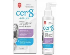 Vican Cer'8 Anti-Lice Spray Αγωγή για την Εξάλειψη των Ψειρών & της Κόνιδας, 125ml