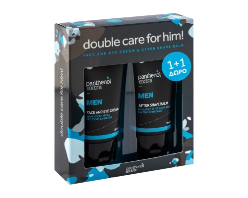 Medisei Panthenol Extra Double Care For Him Πακέτο Διπλής Περιποίησης για τον Άνδρα, 2τμχ Medisei Panthenol Extra Double Care For Him Πακέτο Διπλής Περιποίησης για τον Άνδρα, 2τμχ