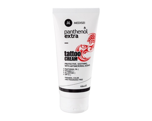Medisei Panthenol Extra Tattoo Cream Κρέμα για την Περιποίηση της Επιδερμίδας με Τατουάζ, 100ml Medisei Panthenol Extra Tattoo Cream Κρέμα για την Περιποίηση της Επιδερμίδας με Τατουάζ, 100ml
