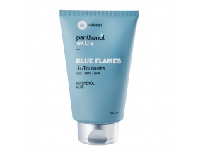 Medisei Panthenol Extra Blue Flames 3in1 Cleanser Ανδρικό Καθαριστικό για Πρόσωπο, Σώμα & Μαλλιά, 200ml