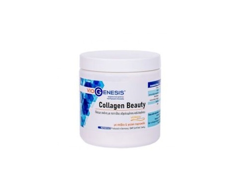 VIOGENESIS Collagen Beauty Drink Powder Συμπλήρωμα διατροφής Πόσιμη σκόνη με πεπτίδια υδρολυμένου κολλαγόνου Verisol, υαλουρονικό οξύ και βιταμίνες 240gr VIOGENESIS Collagen Beauty Drink Powder Συμπλήρωμα διατροφής Πόσιμη σκόνη με πεπτίδια υδρολυμένου κολλαγόνου Verisol, υαλουρονικό οξύ και βιταμίνες 240gr