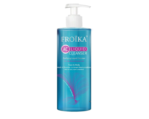 Froika AC Liquid Cleanser Υγρό Καθαρισμού για Λιπαρό Δέρμα με Τάση Ακμής, 400ml