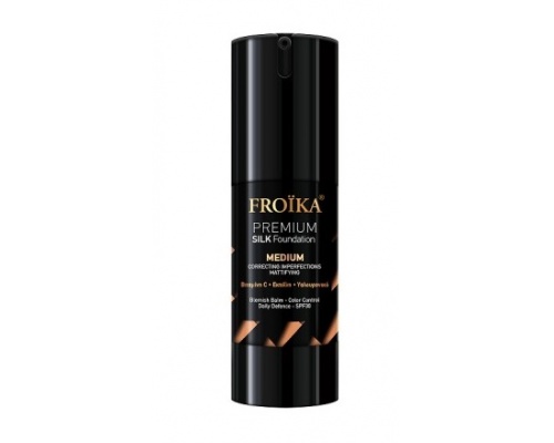 Froika Premium Silk Foundation Medium Make Up Σε Μέτρια Απόχρωση, 30ml Froika Premium Silk Foundation Medium Make Up Σε Μέτρια Απόχρωση, 30ml