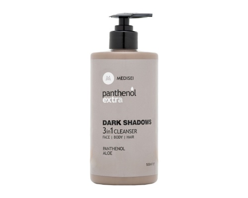 Medisei Panthenol Extra Dark Shadows 3in1 Cleanser Ανδρικό Καθαριστικό για Πρόσωπο, Σώμα & Μαλλιά, 500ml Medisei Panthenol Extra Dark Shadows 3in1 Cleanser Ανδρικό Καθαριστικό για Πρόσωπο, Σώμα & Μαλλιά, 500ml
