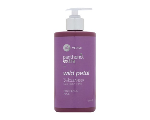 Medisei Panthenol Extra Wild Petal 3in1 Cleanser Γυναικείο Καθαριστικό για Πρόσωπο, Σώμα & Μαλλιά, 500ml Medisei Panthenol Extra Wild Petal 3in1 Cleanser Γυναικείο Καθαριστικό για Πρόσωπο, Σώμα & Μαλλιά, 500ml