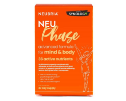 Neubria Neu Phase Συμπλήρωμα Διατροφής για Πριν, Κατά τη Διάρκεια & Μετά την Εμμηνόπαυση, 30 ταμπλέτες Neubria Neu Phase Συμπλήρωμα Διατροφής για Πριν, Κατά τη Διάρκεια & Μετά την Εμμηνόπαυση, 30 ταμπλέτες