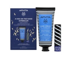 Apivita Promo A Kiss On The Hand Hypericum Κρέμα Χεριών 50ml & Βούτυρο Κακάο SPF20 4.4gr Apivita Promo A Kiss On The Hand Hypericum Κρέμα Χεριών 50ml & Βούτυρο Κακάο SPF20 4.4gr