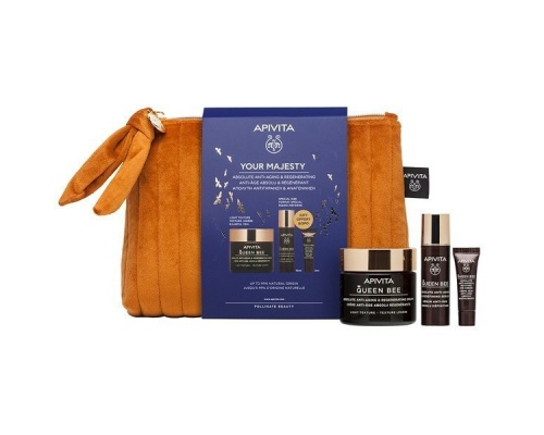Apivita Promo Your Majesty Queen Bee Κρέμα Απόλυτης Αντιγήρανσης 50ml & ΔΩΡΟ Κρέμα Ματιών 2ml & Ορός Προσώπου 10ml Apivita Promo Your Majesty Queen Bee Κρέμα Απόλυτης Αντιγήρανσης 50ml & ΔΩΡΟ Κρέμα Ματιών 2ml & Ορός Προσώπου 10ml