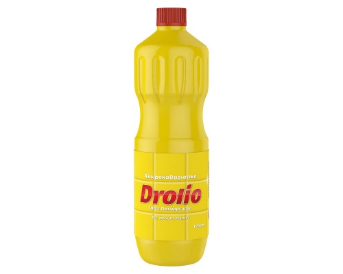Drolio Ultra Χλωροκαθαριστικό με Άρωμα Λεμόνι, 1.25lt Drolio Ultra Χλωροκαθαριστικό με Άρωμα Λεμόνι, 1.25lt