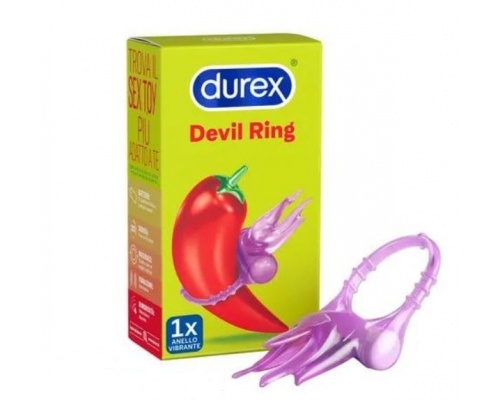 Durex Devil Ring Δονούμενο Δαχτυλίδι Στύσης, 1τμχ Durex Devil Ring Δονούμενο Δαχτυλίδι Στύσης, 1τμχ