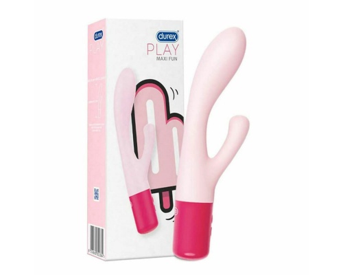 Durex Play Maxi Fun Δονητής με Δύο Κεφαλές 20.2cm, 1τμχ  Durex Play Maxi Fun Δονητής με Δύο Κεφαλές 20.2cm, 1τμχ