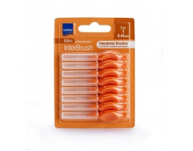 Intermed Mini Ergonomic InterBrush Μεσοδόντια Βουρτσάκια 0.45mm, 8τμχ