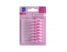 Intermed Mini Ergonomic InterBrush Μεσοδόντια Βουρτσάκια 0.4mm, 8τμχ
