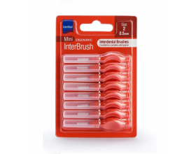 Intermed Mini Ergonomic InterBrush Μεσοδόντια Βουρτσάκια 0.5mm, 8τμχ