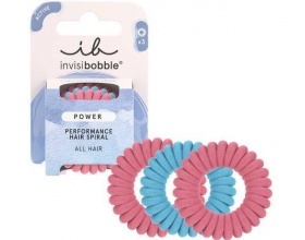 Invisibobble Power Rose & Ice Λαστιχάκια Μαλλιών, 3τμχ