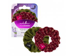 Invisibobble Sprunchie Original Duo Mystica Merry for Love Λαστιχάκια Μαλλιών, 2τμχ
