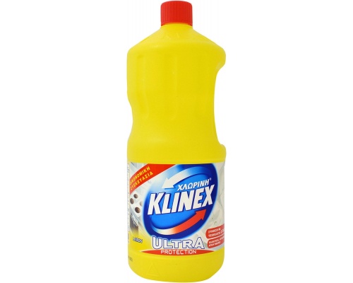 Klinex Ultra Protection Παχύρρευστη Χλωρίνη Με Άρωμα Λεμόνι, 2lt Klinex Ultra Protection Παχύρρευστη Χλωρίνη Με Άρωμα Λεμόνι, 2lt
