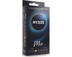 My Size Mix Προφυλακτικά με Πλάτος 53mm, 10τμχ My Size Mix Προφυλακτικά με Πλάτος 53mm, 10τμχ
