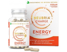 Neubria Charge Energy Συμπλήρωμα Διατροφής για Ενέργεια & Εγρήγορση, 60 κάψουλες