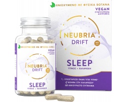Neubria Drift Sleep Συμπλήρωμα Διατροφής για τον Ύπνο & την Χαλάρωση, 60 κάψουλες Neubria Drift Sleep Συμπλήρωμα Διατροφής για τον Ύπνο & την Χαλάρωση, 60 κάψουλες