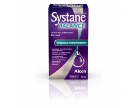 Systane Balance Λιπαντικές οφθαλμικές σταγόνες για ολοκληρωμένη προστασία των ματιών 10ml
