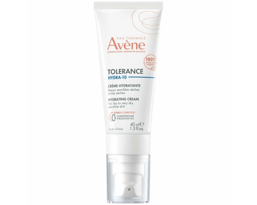 Avene Tolerance Hydra-10 Cream Ενυδατική Κρέμα Προσώπου, 40ml Avene Tolerance Hydra-10 Cream Ενυδατική Κρέμα Προσώπου, 40ml