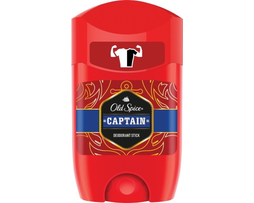 Old Spice Captain Deodorant Stick Ανδρικό Αποσμητικό Στικ, 50ml Old Spice Captain Deodorant Stick Ανδρικό Αποσμητικό Στικ, 50ml