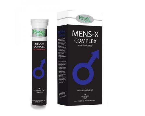 Power Health Mens-X complex  Συμπλήρωμα διατροφής που βοηθά με φυσικό και ασφαλή τρόπο στην αντιμετώπιση της στυτικής δυσλειτουργίας 32 Αναβραζ. Δισκία Power Health Mens-X complex  Συμπλήρωμα διατροφής που βοηθά με φυσικό και ασφαλή τρόπο στην αντιμετώπιση της στυτικής δυσλειτουργίας 32 Αναβραζ. Δισκία