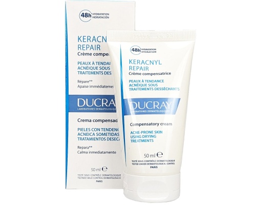 Ducray Keracnyl Repair Cream Κρέμα Προσώπου για Δέρμα με Τάση Ακμής, 50ml Ducray Keracnyl Repair Cream Κρέμα Προσώπου για Δέρμα με Τάση Ακμής, 50ml