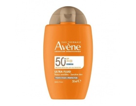 Avene Eau Thermale Ultra Fluid SPF50+ Αντηλιακή Κρέμα Προσώπου με Χρώμα, 50ml