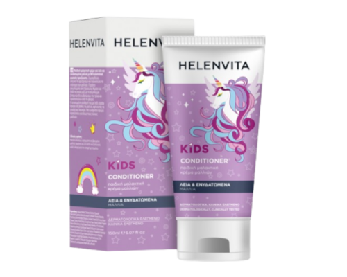 HELENVITA Kids Condiotioner Παιδική μαλακτική κρέμα μαλλιών για λεία & ενυδατωμένα μαλλιά 150ml HELENVITA Kids Condiotioner Παιδική μαλακτική κρέμα μαλλιών για λεία & ενυδατωμένα μαλλιά 150ml