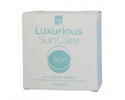 Intermed Luxurious SunCare Silk Cover BB Compact SPF50+ 01 Light Αντηλιακή Πούδρα Προσώπου, 12gr Intermed Luxurious SunCare Silk Cover BB Compact SPF50+ 01 Light Αντηλιακή Πούδρα Προσώπου, 12gr