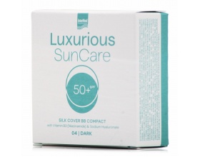 Intermed Luxurious SunCare Silk Cover BB Compact SPF50+ 04 Dark Αντηλιακή Πούδρα Προσώπου, 12gr