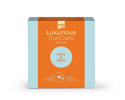 Intermed Luxurious SunCare Family Pack Αντηλιακή Κρέμα Προσώπου SPF50, 75ml & Αντηλιακή Κρέμα Σώματος SPF30, 200ml Intermed Luxurious SunCare Family Pack Αντηλιακή Κρέμα Προσώπου SPF50, 75ml & Αντηλιακή Κρέμα Σώματος SPF30, 200ml