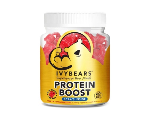 IvyBears Protein Boost Συμπλήρωμα Διατροφής Πρωτεΐνης, 60 ζελεδάκια IvyBears Protein Boost Συμπλήρωμα Διατροφής Πρωτεΐνης, 60 ζελεδάκια