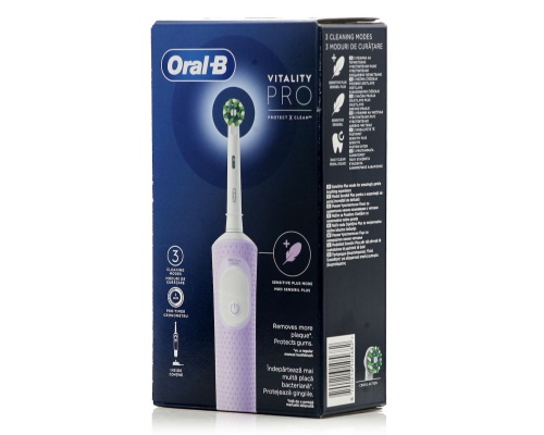 Oral-B Vitality Pro Protect X Clean Ηλεκτρική Οδοντόβουρτσα Μωβ, 1τμχ Oral-B Vitality Pro Protect X Clean Ηλεκτρική Οδοντόβουρτσα Μωβ, 1τμχ
