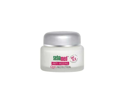 Sebamed Anti-ageing q10 protection cream Κρέμα προσώπου αντιγήρανσης με q10 για άμμεση μείωση ρυτίδων 50ml Sebamed Anti-ageing q10 protection cream Κρέμα προσώπου αντιγήρανσης με q10 για άμμεση μείωση ρυτίδων 50ml