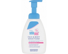 Sebamed Baby Face & Body Wash Foam Βρεφικό Αφρόλουτρο για Πρόσωπο & Σώμα, 400ml