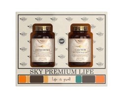 Sky Premium Life Promo Pack Osteodome & Calcium, Magnesium & Zinc Συμπλήρωμα Διατροφής για τις Αρθρώσεις & τα Οστά, 2x60 ταμπλέτες Sky Premium Life Promo Pack Osteodome & Calcium, Magnesium & Zinc Συμπλήρωμα Διατροφής για τις Αρθρώσεις & τα Οστά, 2x60 ταμπλέτες