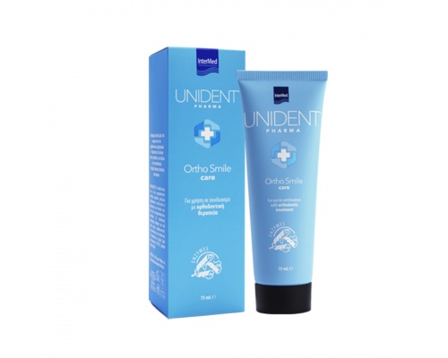Intermed Unident Pharma Ortho Smile Care Οδοντόκρεμα για Χρήση σε Ορθοδοντική Θεραπεία, 75ml Intermed Unident Pharma Ortho Smile Care Οδοντόκρεμα για Χρήση σε Ορθοδοντική Θεραπεία, 75ml