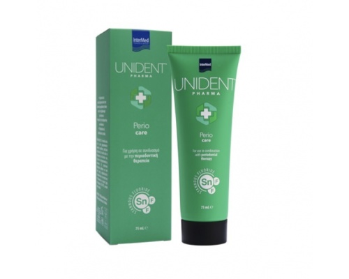 Intermed Unident Pharma Perio Care Οδοντόκρεμα για Χρήση σε Περιοδοντική Θεραπεία, 75ml Intermed Unident Pharma Perio Care Οδοντόκρεμα για Χρήση σε Περιοδοντική Θεραπεία, 75ml