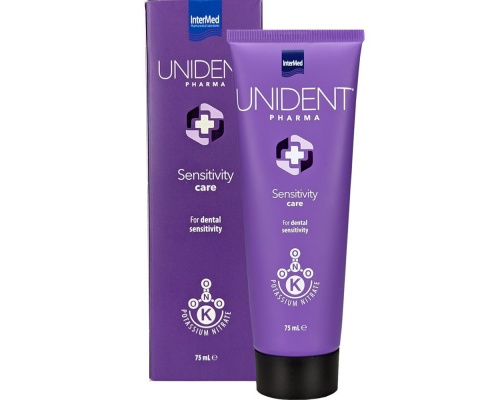 Intermed Unident Pharma Sensitivity Care Οδοντόκρεμα για την Οδοντική Ευαισθησία, 75ml Intermed Unident Pharma Sensitivity Care Οδοντόκρεμα για την Οδοντική Ευαισθησία, 75ml
