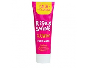Aloe+ Colors Rise & Shine Glowing Face Mask Μάσκα Προσώπου για Λάμψη, 60ml