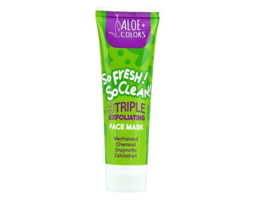 Aloe+ Colors So Fresh So Clean Triple Exfoliating Face Mask Μάσκα Προσώπου για Καθαρισμό, 60ml Aloe+ Colors So Fresh So Clean Triple Exfoliating Face Mask Μάσκα Προσώπου για Καθαρισμό, 60ml