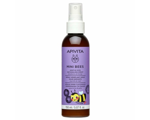 Apivita Mini Bees Gentle Kids Detangling Spray Παιδικό Σπρέι για Εύκολο Ξεμπέρδεμα των Μαλλιών, 150ml Apivita Mini Bees Gentle Kids Detangling Spray Παιδικό Σπρέι για Εύκολο Ξεμπέρδεμα των Μαλλιών, 150ml